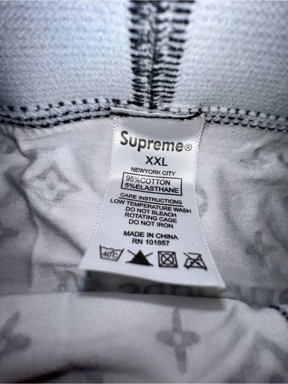 Supreme x LV Monogram Boxer Briefs Lot of 5 Men's XXL Read Description
